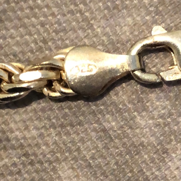 Silver Rope Necklace - Picture 6 of 7